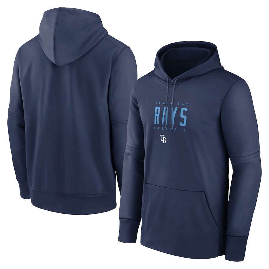 Men 2023 MLB Tampa Bay Rays blue Sweatshirt style 1